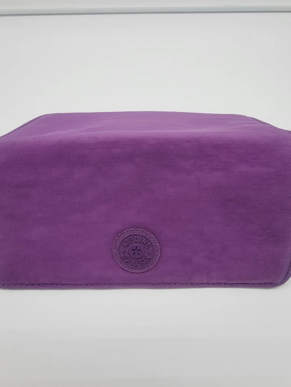 Kipling Purple Nylon Cosmetic Pouch